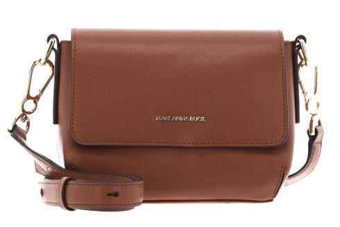 MANDARINA DUCK Luna Shoulder Bag With Flap Small Caramel Cafe