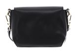 MANDARINA DUCK Luna Shoulder Bag With Flap Small Black