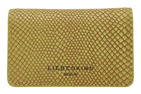 LIEBESKIND BERLIN Chelsea Snake Jungle Cardie Wallet XS Fern