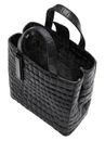 LIEBESKIND BERLIN Croco Paper Bag Tote S Black LIEBESKIND BERLIN Croco Paper Bag Tote S Black