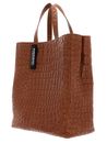 LIEBESKIND BERLIN Croco Paper Bag Tote M Golden Amber LIEBESKIND BERLIN Croco Paper Bag Tote M Golden Amber