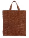 LIEBESKIND BERLIN Croco Paper Bag Tote M Golden Amber LIEBESKIND BERLIN Croco Paper Bag Tote M Golden Amber