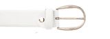 Vanzetti 30mm Leather Belt W110 White - kürzbar Vanzetti 30mm Leather Belt W110 White - kürzbar