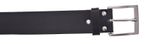 Vanzetti 40mm Leather Belt W85 Black Vanzetti 40mm Leather Belt W85 Black
