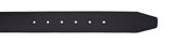 Vanzetti 40mm Leather Belt W85 Black Vanzetti 40mm Leather Belt W85 Black