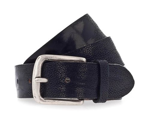 Vanzetti 40mm Leather Belt W100 Marine