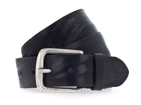Vanzetti 40mm Leather Belt W95 Black