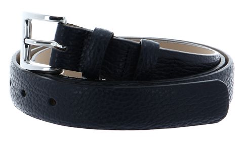 abro Leather Adria Basic Belt W90 Navy