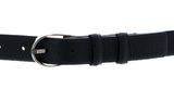 abro Leather Adria Classic Belt W85 Black / Gold abro Leather Adria Classic Belt W85 Black / Gold