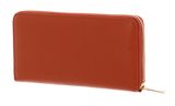 PATRIZIA PEPE Pepe City Zip Around Wallet Warm Orange PATRIZIA PEPE Pepe City Zip Around Wallet Warm Orange