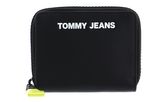TOMMY HILFIGER TJW Femme PU Small Zip Around Wallet Black TOMMY HILFIGER TJW Femme PU Small Zip Around Wallet Black