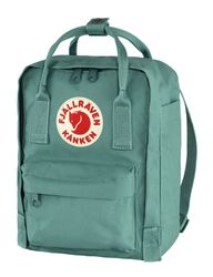 fjallraven kanken mini backpack frost green have accessory for children who want to make a stylish statement Fjällräven Kånken Mini Frost Green