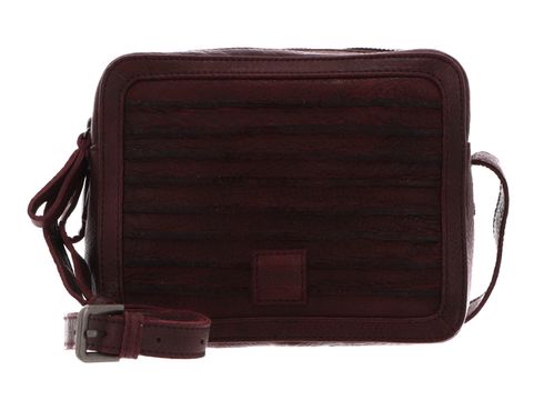 FREDsBRUDER Riffelkeks Crossbody Oxblood