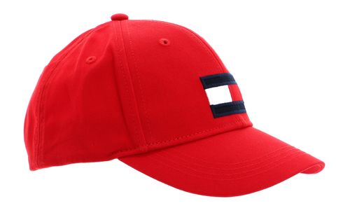 TOMMY HILFIGER Big Flag Kids Cap XL Deep Crimson