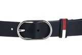 TOMMY HILFIGER TJW Oval 3.0 Belt W80 Twilight Navy TOMMY HILFIGER TJW Oval 3.0 Belt W80 Twilight Navy