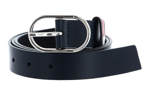 TOMMY HILFIGER TJW Oval 3.0 Belt W75 Twilight Navy