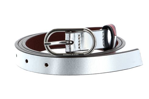 TOMMY HILFIGER TJW Oval 2.0 Belt W90 Silver