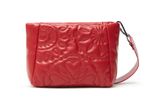 Desigual Bols Big Amber Crossbody Bag Rojo Oscuro Desigual Bols Big Amber Crossbody Bag Rojo Oscuro