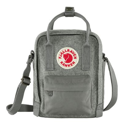 Fjällräven Kånken Re-Wool Sling Granite Grey