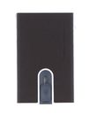 PIQUADRO Black Square Compact Wallet Testa Di Moro PIQUADRO Black Square Compact Wallet Testa Di Moro