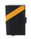 PIQUADRO PQN Double Compact Wallet Nero / Giallo