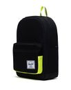 Herschel Pop Quiz Backpack Black Enzyme Ripstop / Black / Safety Yellow