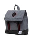 Herschel Kids Survey Backpack Mid Grey Crosshatch / Black Crosshatch