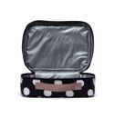 Herschel Pouches Pop Quiz Lunch Box Polka Dot Black and White / Ash Rose Herschel Pouches Pop Quiz Lunch Box Polka Dot Black and White / Ash Rose