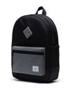 Herschel Heritage Youth Backpack Black / Silver Reflective