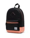Herschel Heritage Kids Backpack Black Sparkle / Neon Peach