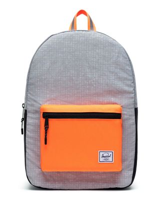 Herschel Settlement Backpack Sharkskin Enzyme Ripstop / Black Enzyme Ripstop / Shocking Orange