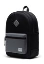 Herschel Heritage Youth Backpack XL Black / Silver Reflective Herschel Heritage Youth Backpack XL Black / Silver Reflective