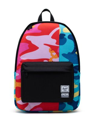 Herschel Andy Warhol Classic Backpack Pink Camo / Blue Camo / Black