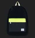 Herschel Classic Backpack Black Enzyme Ripstop / Black / Safety Yellow