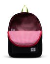 Herschel Classic Backpack Black Enzyme Ripstop / Black / Safety Yellow