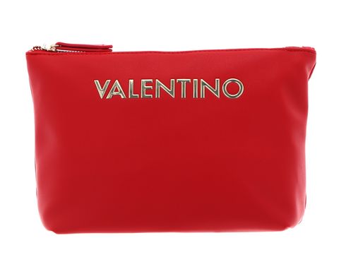 VALENTINO Olive Soft Cosmetic Case Rosso