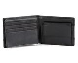 U.S. POLO ASSN. Horizontal Wallet with Coin and Flap Black U.S. POLO ASSN. Horizontal Wallet with Coin and Flap Black