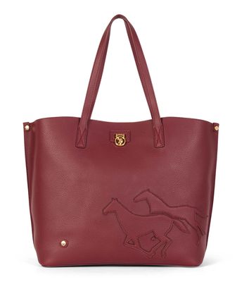 U.S. POLO ASSN. Newport Shopping Bag L Bordeaux