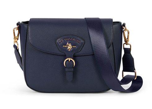 U.S. POLO ASSN. Stanford Flap Crossbody Bag Navy