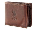 U.S. POLO ASSN. Horizontal Wallet with Coin and Flap Cognac U.S. POLO ASSN. Horizontal Wallet with Coin and Flap Cognac