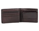 U.S. POLO ASSN. Horizontal Wallet with Coin and Flap Brown U.S. POLO ASSN. Horizontal Wallet with Coin and Flap Brown