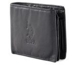 U.S. POLO ASSN. Horizontal Wallet with Coin and Flap Blue U.S. POLO ASSN. Horizontal Wallet with Coin and Flap Blue