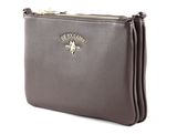 U.S. POLO ASSN. Stanford Double Flat Crossbody Dark Brown