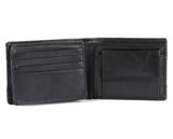 U.S. POLO ASSN. Horizontal Wallet with Coin and Flap Black U.S. POLO ASSN. Horizontal Wallet with Coin and Flap Black