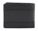 U.S. POLO ASSN. Horizontal Wallet with Coin and Flap Black U.S. POLO ASSN. Horizontal Wallet with Coin and Flap Black