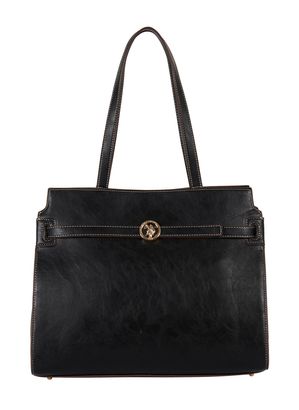 U.S. POLO ASSN. Argentario Shopping Bag Black