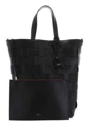 abro Leather Artemide Shopper Chessboard Dark Brown