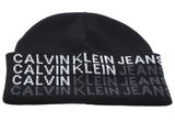 Calvin Klein CKJ Giftpack Soft AOP Beanie + Scarf Black Calvin Klein CKJ Giftpack Soft AOP Beanie + Scarf Black