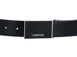 Calvin Klein Formal Leather Inlay Plaque EPI 35MM W85 Black Calvin Klein Formal Leather Inlay Plaque EPI 35MM W85 Black