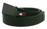 TOMMY HILFIGER TJM Slide Belt W100 Dark Olive TOMMY HILFIGER TJM Slide Belt W100 Dark Olive